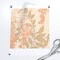 Peach Vintage Floral Traditional Botanical Custom Printed Fabric by Spoonflower Various Fabrics by the Yard or Fat Quarter